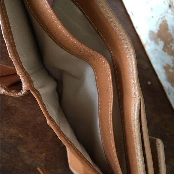 Coach Pale yellow and tan wallet - Picture 6 of 7